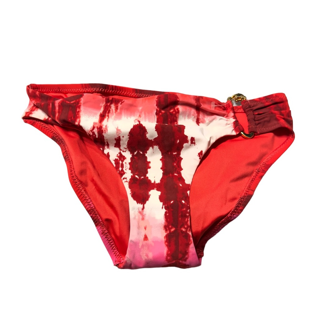 NATORI SWIM BIKINI BOTTOM IN OCEAN CLOUD PINK SIZE XS